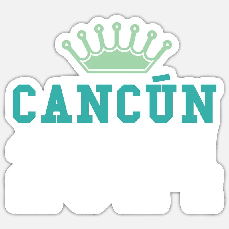 Cancun 2024 Mexico - Sticker size S (10 x 10 cm) - white matte