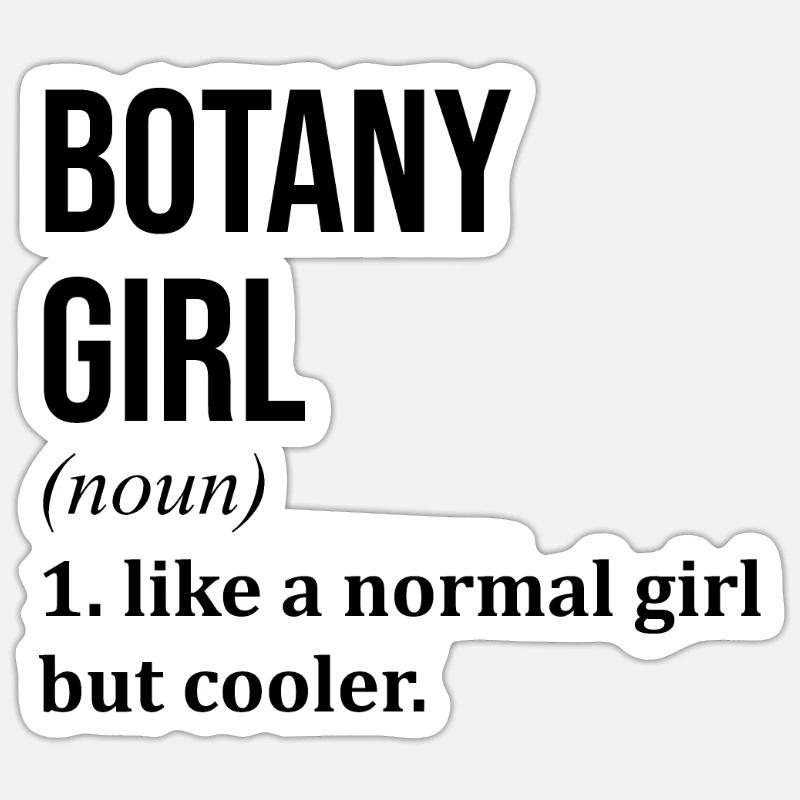 Botany Sticker size S (10 x 10 cm)