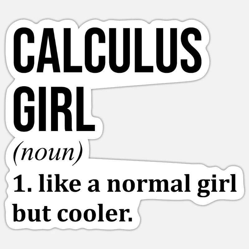 Calculus Sticker size S (10 x 10 cm)