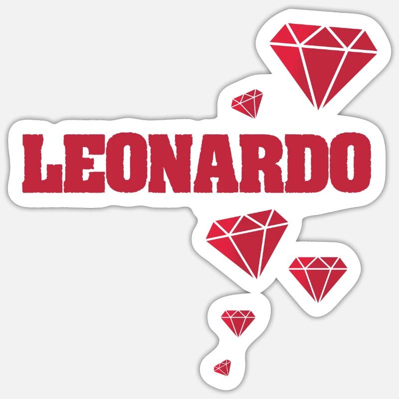 Leonardo Sticker size S (10 x 10 cm)