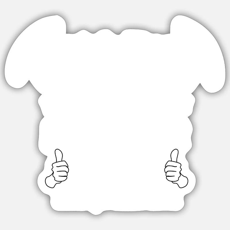 Sticker Größe S (10 x 10 cm) - 