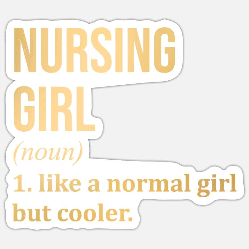 Nurse Sticker size S (10 x 10 cm)