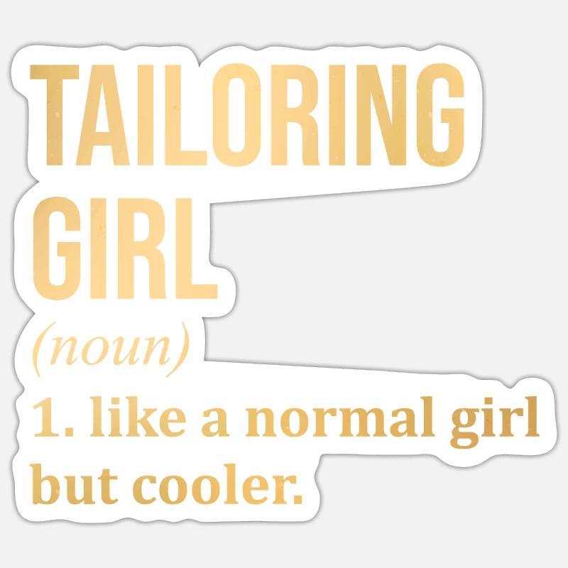 Tailor Sticker size S (10 x 10 cm)