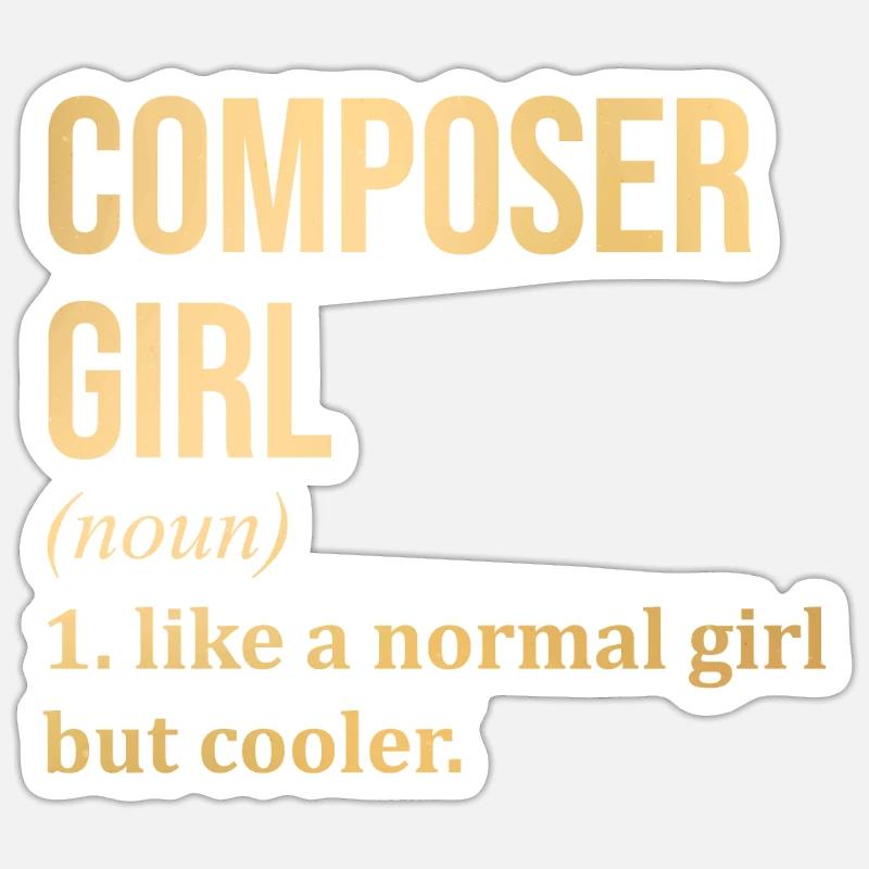 compositeur Sticker taille S (10 x 10 cm)
