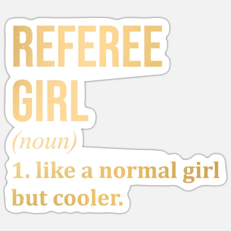Referee Sticker size S (10 x 10 cm)