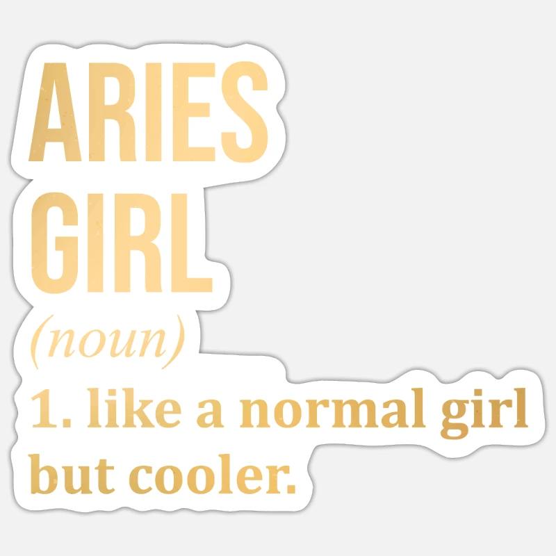 Aries Sticker size S (10 x 10 cm)