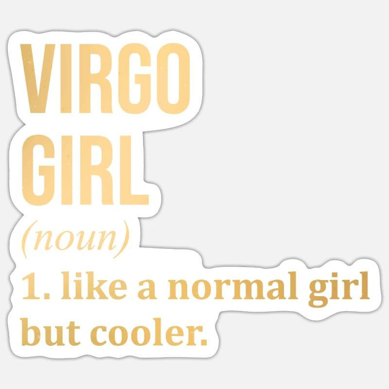 Virgo Sticker size S (10 x 10 cm)