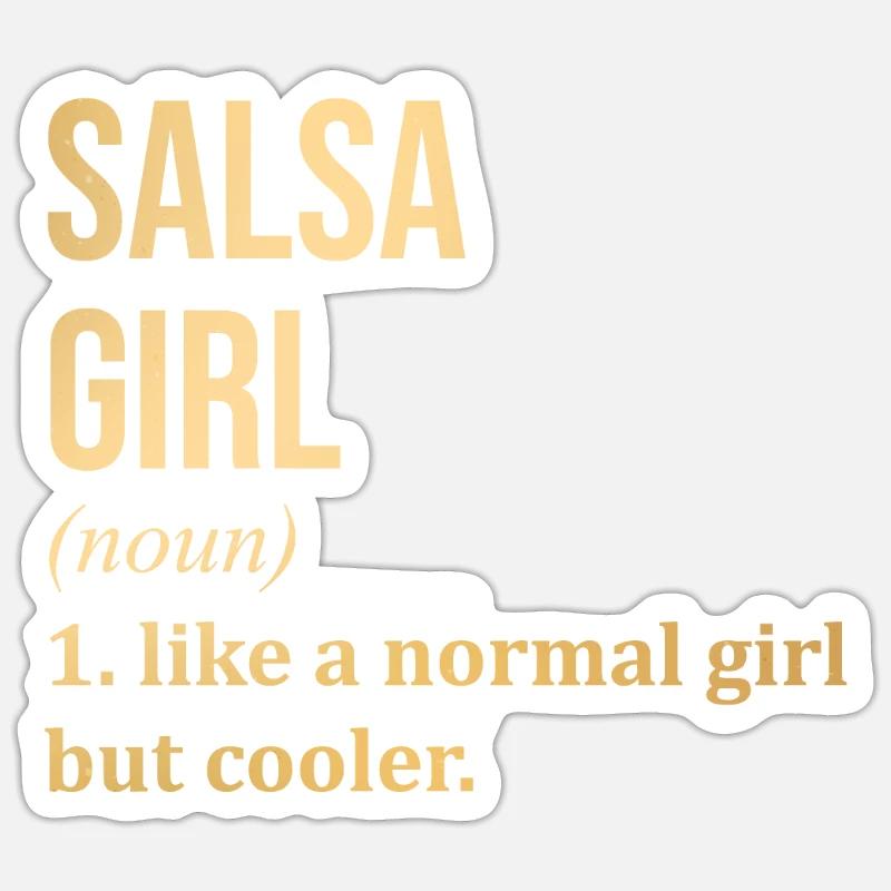Salsa Sticker size S (10 x 10 cm)