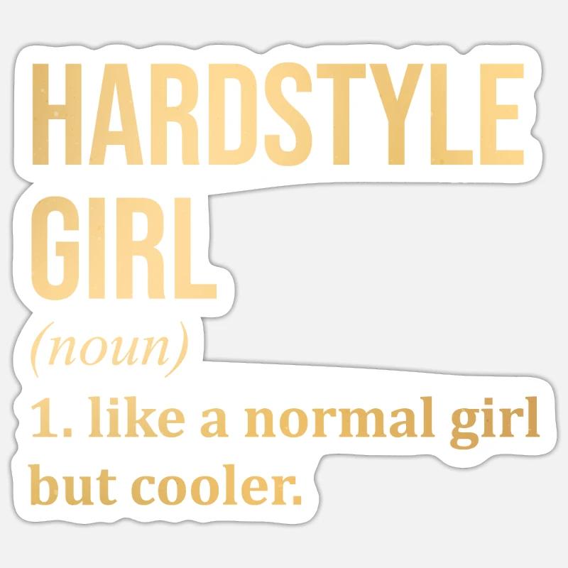 Hardstyle Sticker size S (10 x 10 cm)