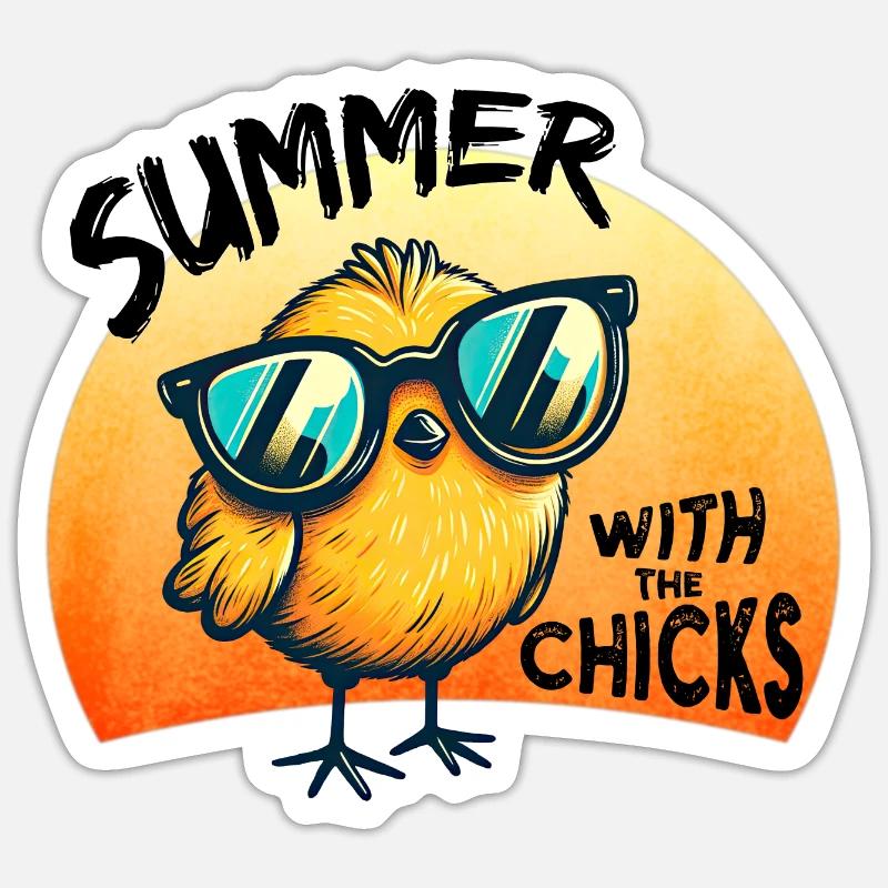Sticker taille S (10 x 10 cm) - 