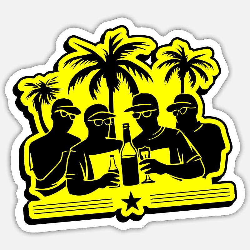 Sticker Größe S (10 x 10 cm) - 