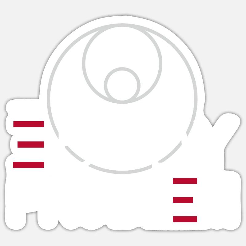 3 Body Problem - The Three-Body Problem Sticker size S (10 x 10 cm)