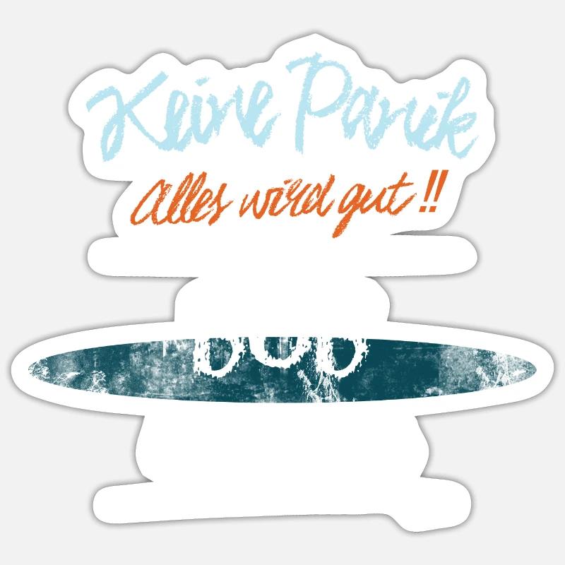 Bob - Keine Panik. Alles wird gut Sticker Größe S (10 x 10 cm)