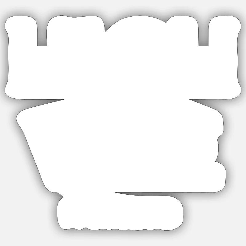 Sticker size S (10 x 10 cm) - 