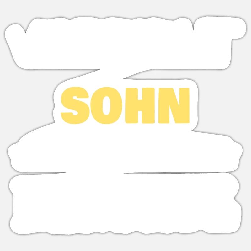 Vocation Son - Sticker size S (10 x 10 cm) - white matte