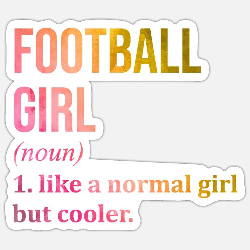 Fußball Sticker Größe S (10 x 10 cm)