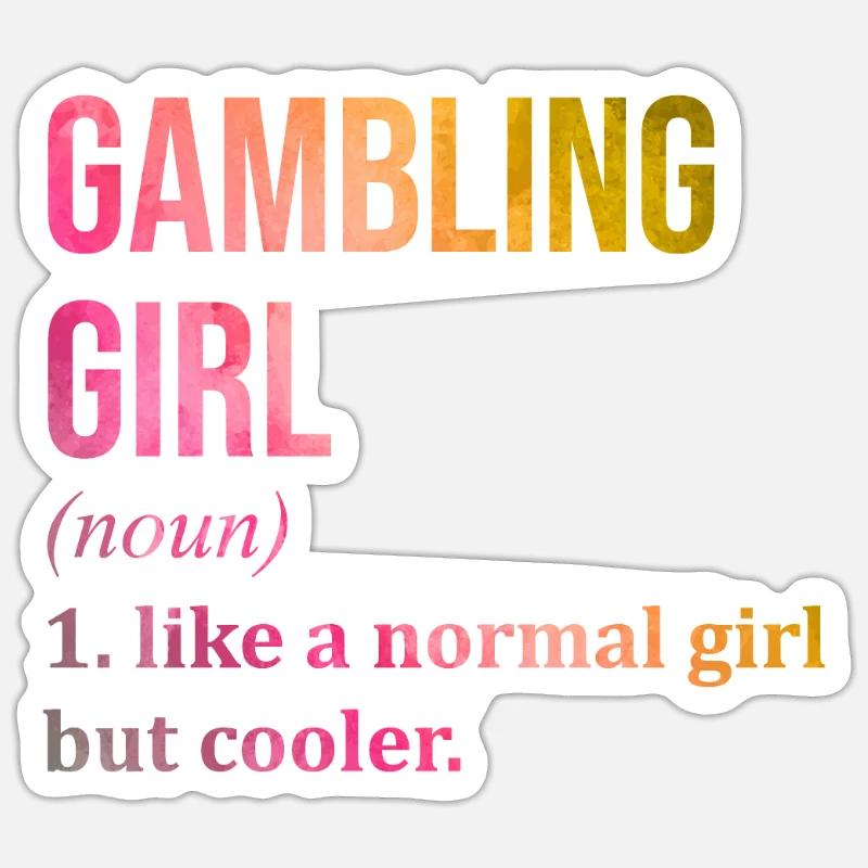 Gamble Sticker size S (10 x 10 cm)