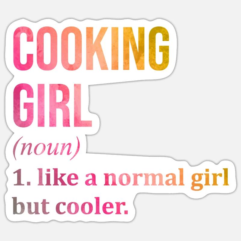 cuisine Sticker taille S (10 x 10 cm)