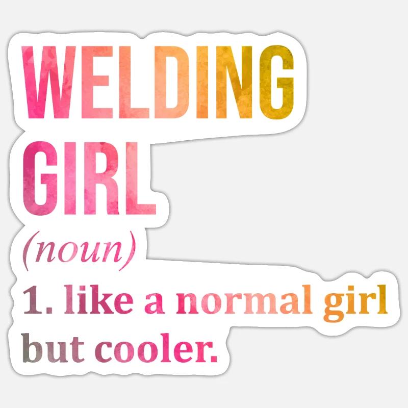 Welder Sticker size S (10 x 10 cm)