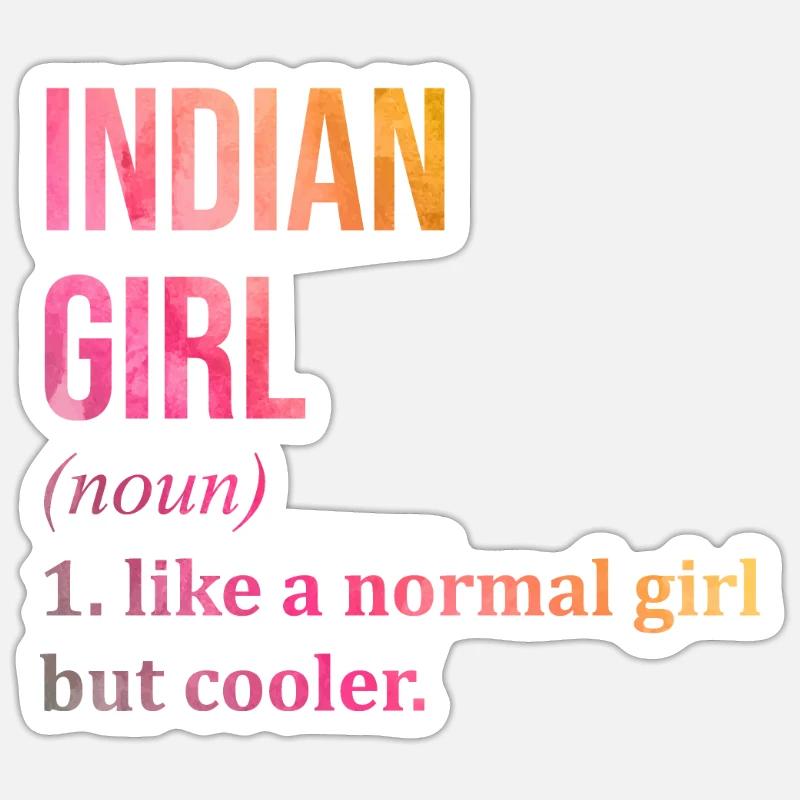 Inde Sticker taille S (10 x 10 cm)