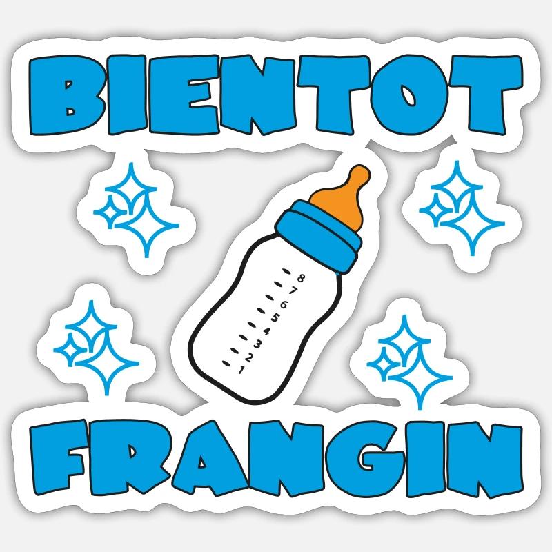 Sticker taille S (10 x 10 cm) - 