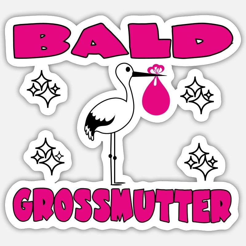 Sticker Größe S (10 x 10 cm) - 