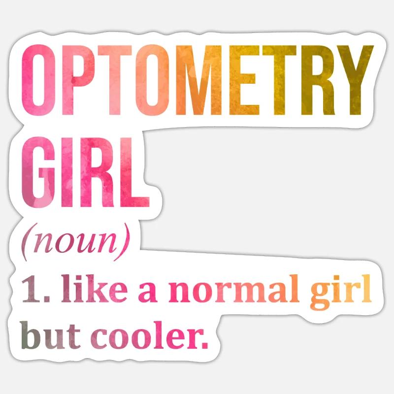 Optometrie Sticker Größe S (10 x 10 cm)