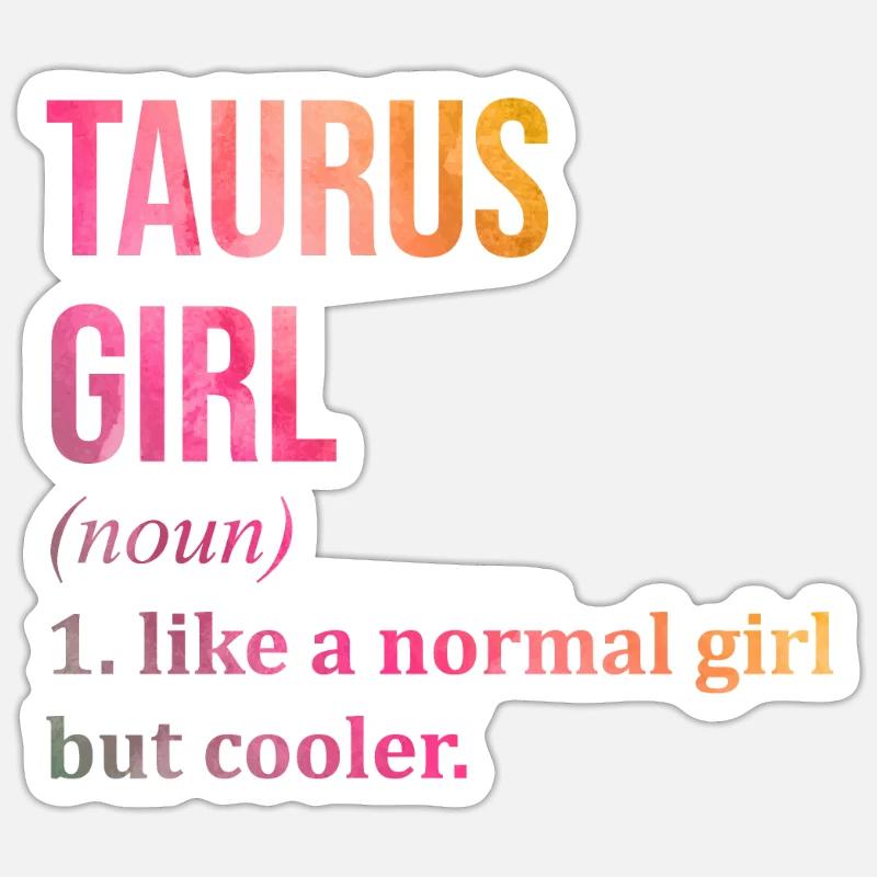Taurus Sticker size S (10 x 10 cm)