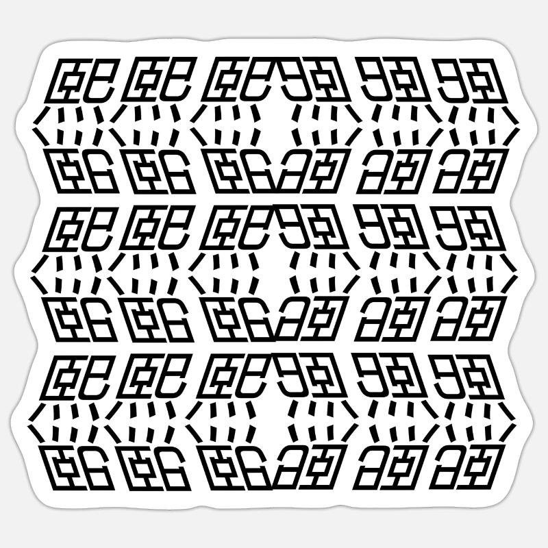 Sticker Größe S (10 x 10 cm) - 