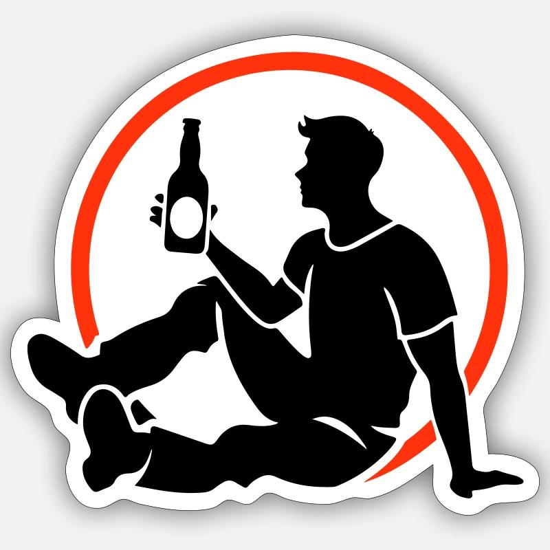 Sticker Größe S (10 x 10 cm) - 