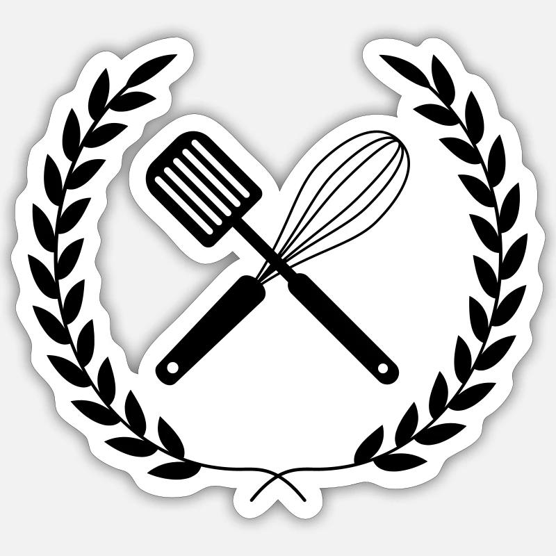 Pro Chef Logo Sticker Größe S (10 x 10 cm)