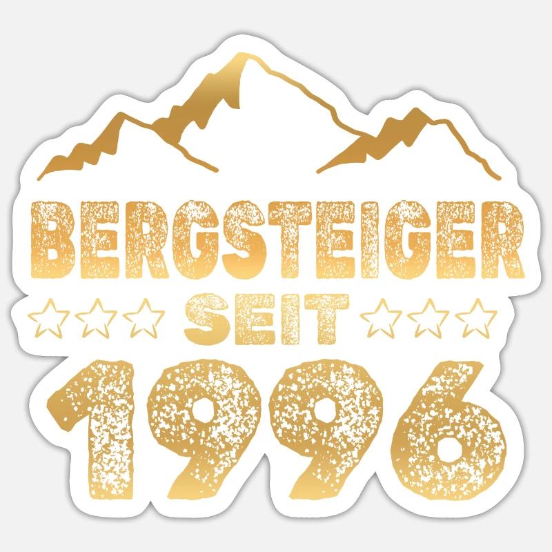 in 1996 - Sticker Größe S (10 x 10 cm) - Mattweiß