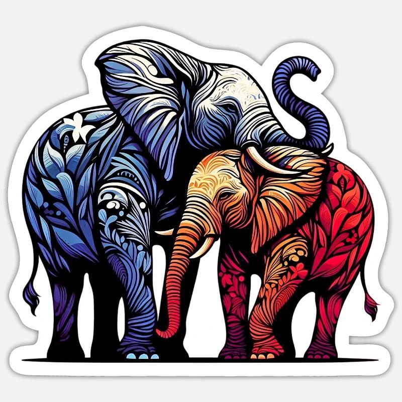 Sticker Größe S (10 x 10 cm) - 