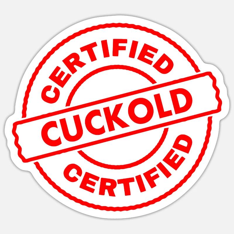 Cuckold Sticker size S (10 x 10 cm)