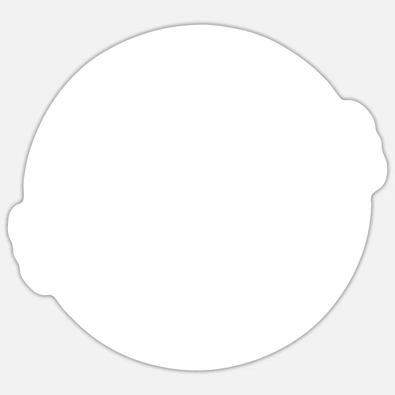 certified cuckold - Sticker taille S (10 x 10 cm) - blanc mat
