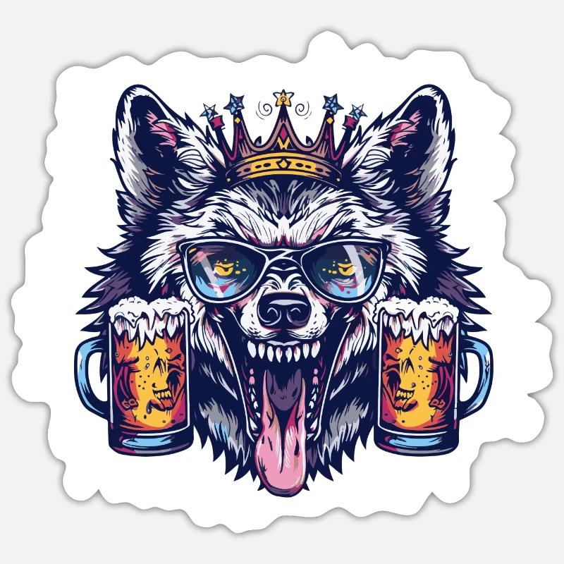 Sticker Größe S (10 x 10 cm) - 