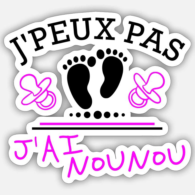 Sticker taille S (10 x 10 cm) - 