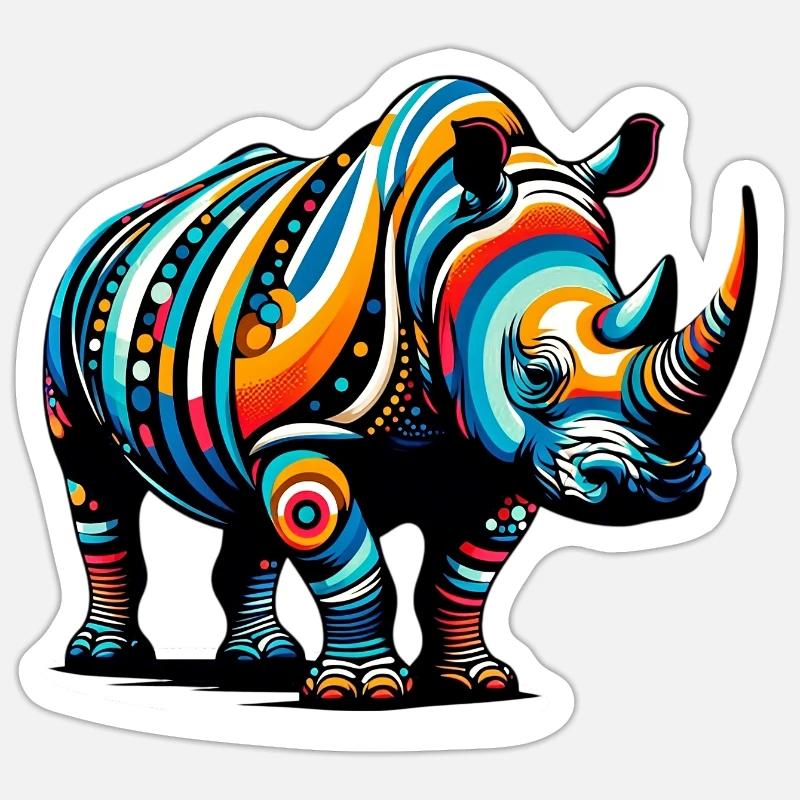 Sticker Größe S (10 x 10 cm) - 
