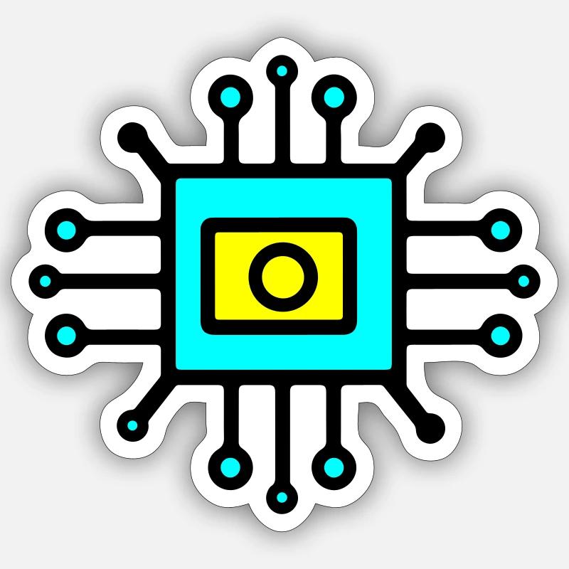 Sticker Größe S (10 x 10 cm) - 