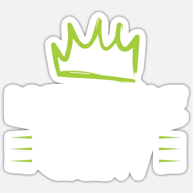 Équipe de breakdance - Sticker taille S (10 x 10 cm) - blanc mat