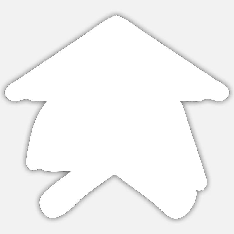 Roofer Power: Style for professionals Sticker size S (10 x 10 cm)