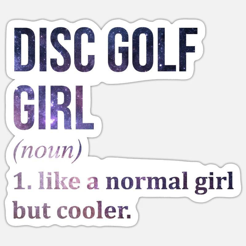 Discgolf Sticker Größe S (10 x 10 cm)