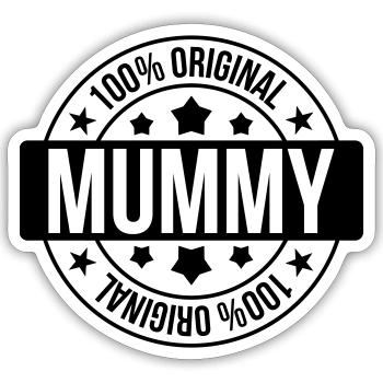 Best Mom - Mother's Day - Sticker size S (10 x 10 cm) - white matte - Front