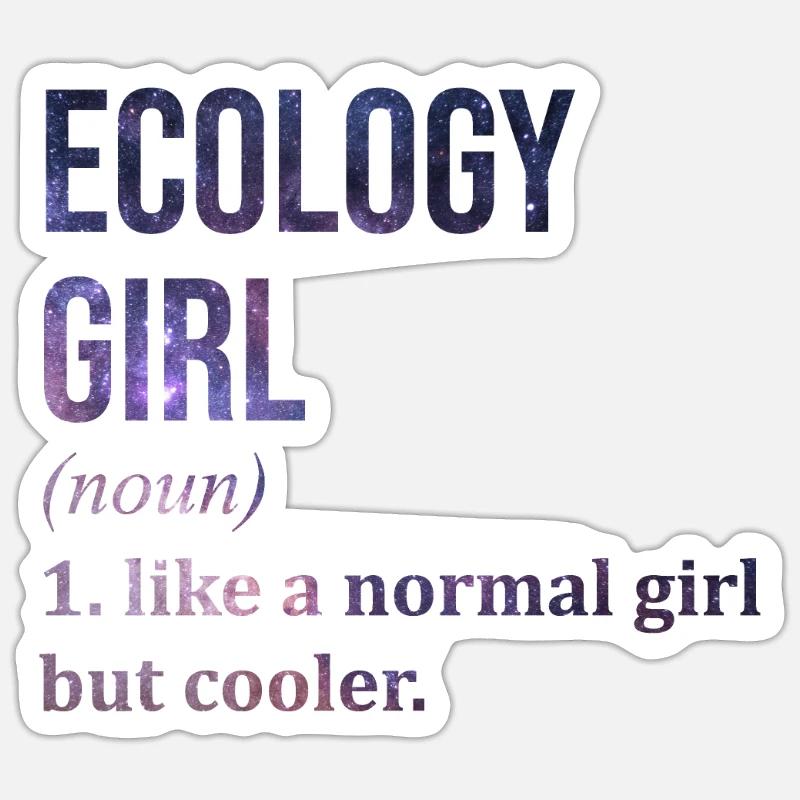 Ecology Sticker size S (10 x 10 cm)