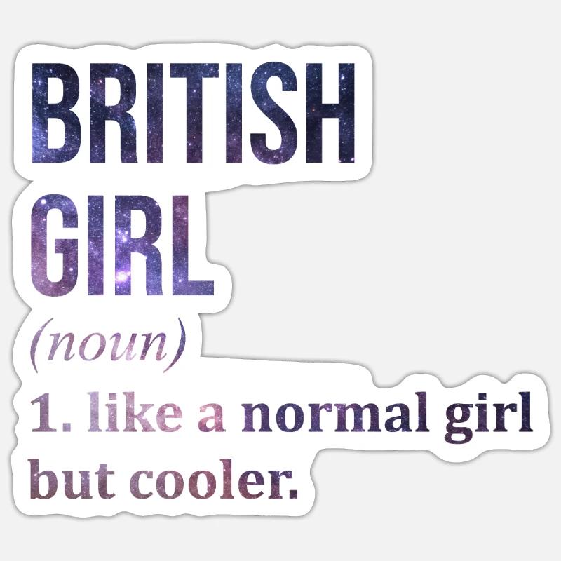 Großbritannien Sticker Größe S (10 x 10 cm)