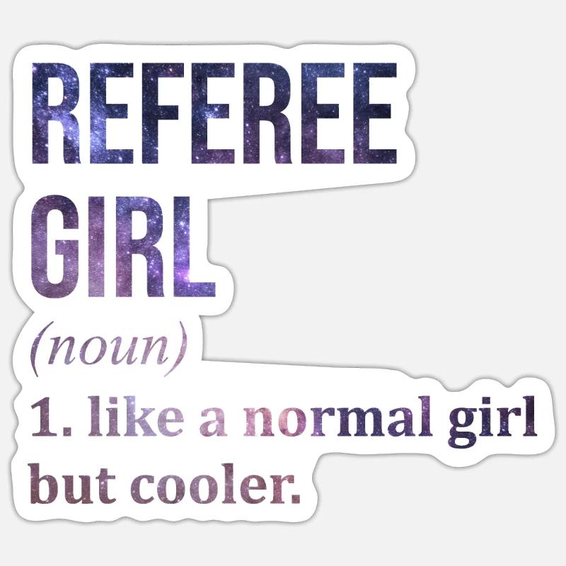 Referee Sticker size S (10 x 10 cm)