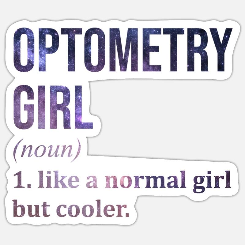 Optometrie Optometrie Optometrie Sticker Größe S (10 x 10 cm)