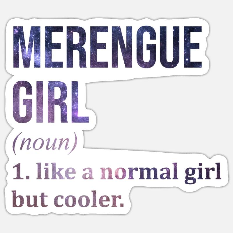 Merengue Sticker size S (10 x 10 cm)