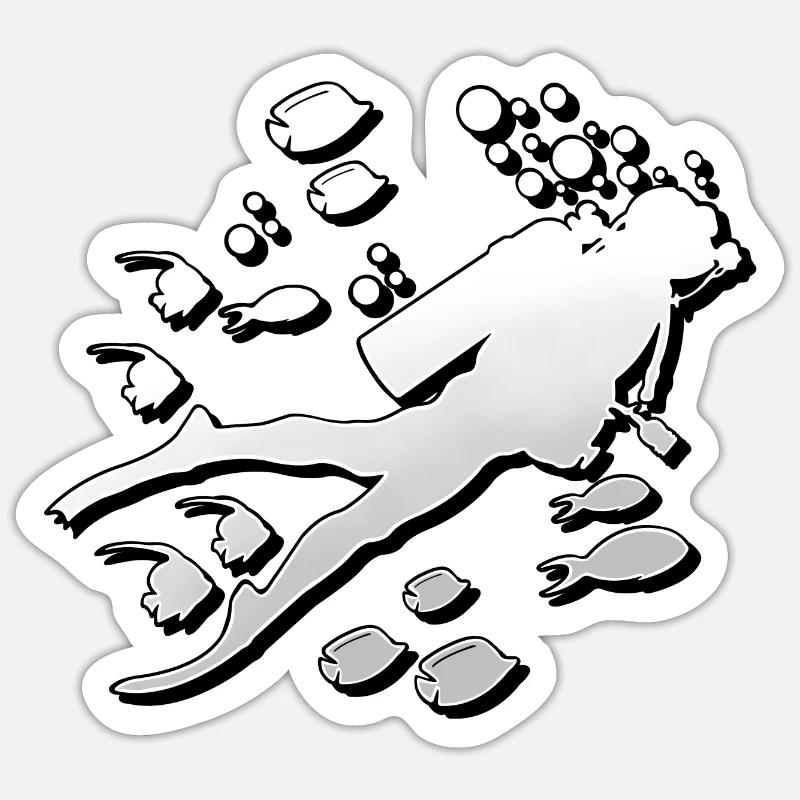 Sticker taille S (10 x 10 cm) - 