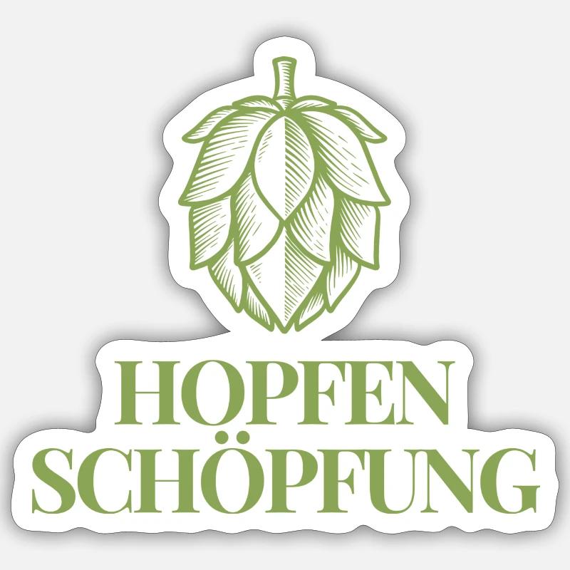 Hops Creation Sticker size S (10 x 10 cm)